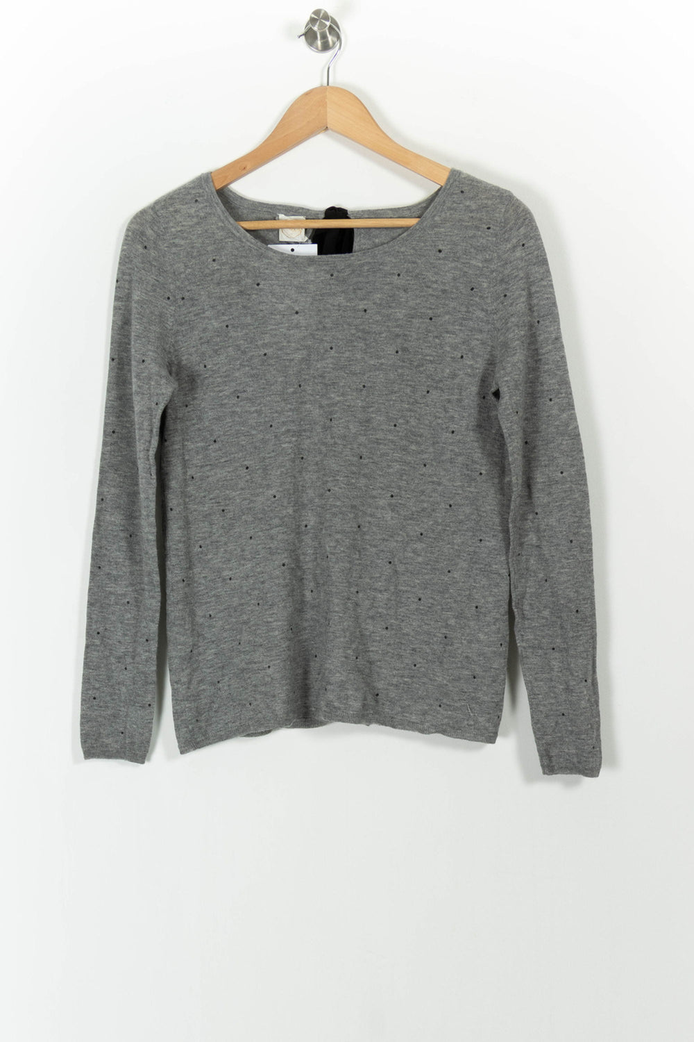 Pull Gris - Taille S/36 de la marque Des petits hauts | PARAD91675 - Vendu par Paradigme - Image 2