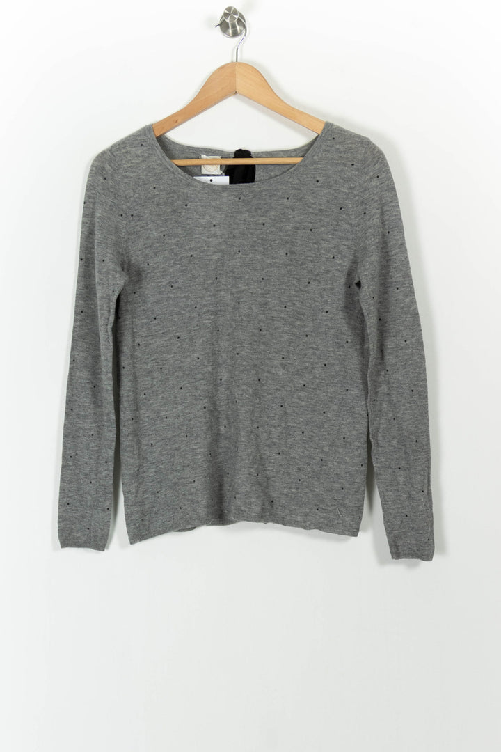 Pull Gris - Taille S/36 de la marque Des petits hauts | PARAD91675 - Vendu par Paradigme - Image 2