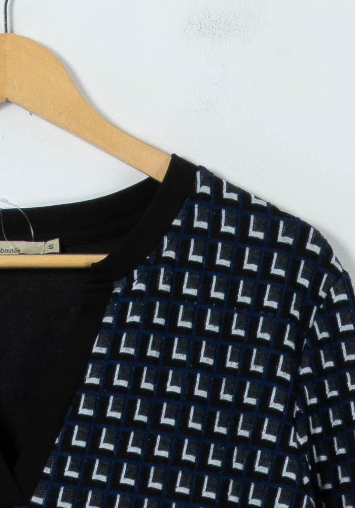 Robe Bleue et Blanche - Taille L/40 de la marque La Fée Maraboutée | PARAD91679 - Vendu par Paradigme - Image 3