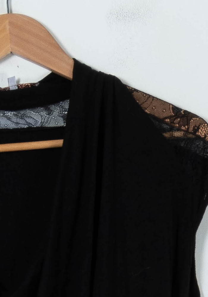 Robe Courte Noire - Taille M/38 de la marque Maje | PARAD91680 - Vendu par Paradigme - Image 3
