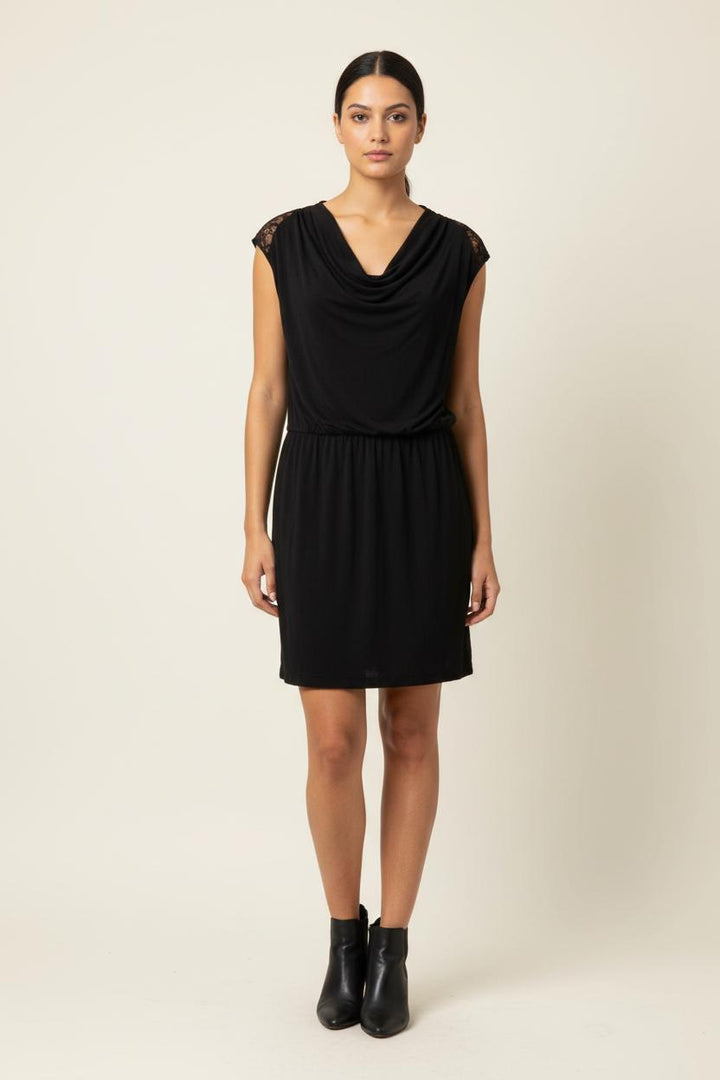 Robe Courte Noire - Taille M/38 de la marque Maje | PARAD91680 - Vendu par Paradigme - Image 1