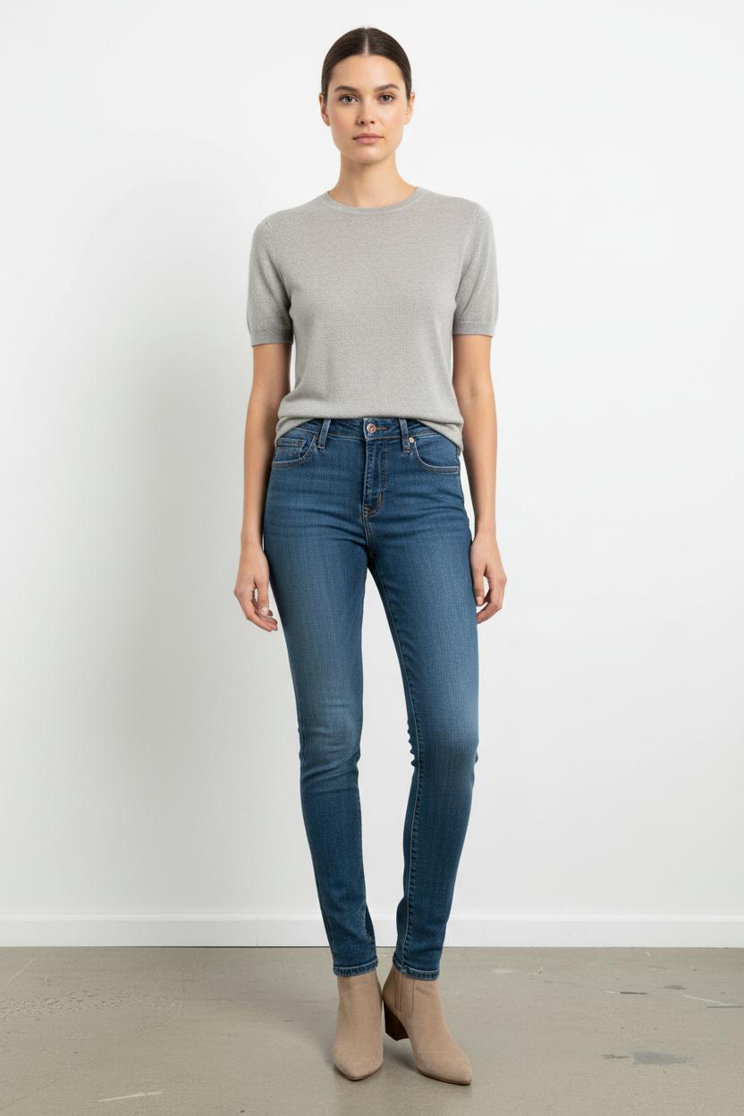 Jean Skinny Bleu - Taille S/36 de la marque Levi's | PARAD91688 - Vendu par Paradigme - Image 1