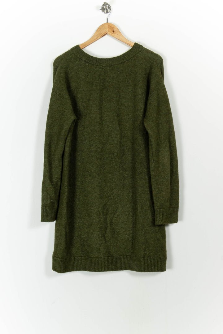 Robe Pull Verte - Taille M/38 de la marque Sézane | PARAD91695 - Vendu par Paradigme - Image 4