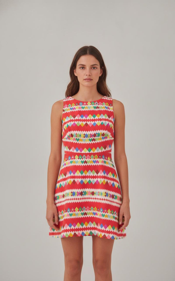 Top multicolore rose - XS / 34