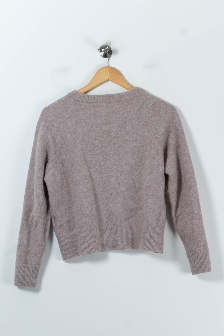 Pull Violet - Taille S/36 de la marque Samsoe Samsoe | PARAD91705 - Vendu par Paradigme - Image 4