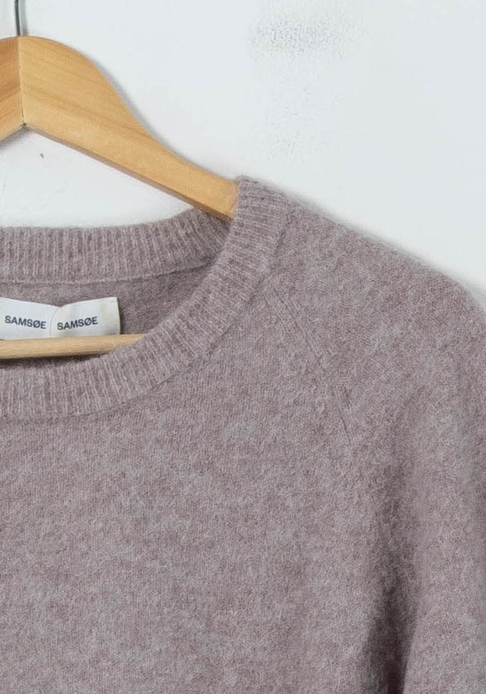 Pull Violet - Taille S/36 de la marque Samsoe Samsoe | PARAD91705 - Vendu par Paradigme - Image 3