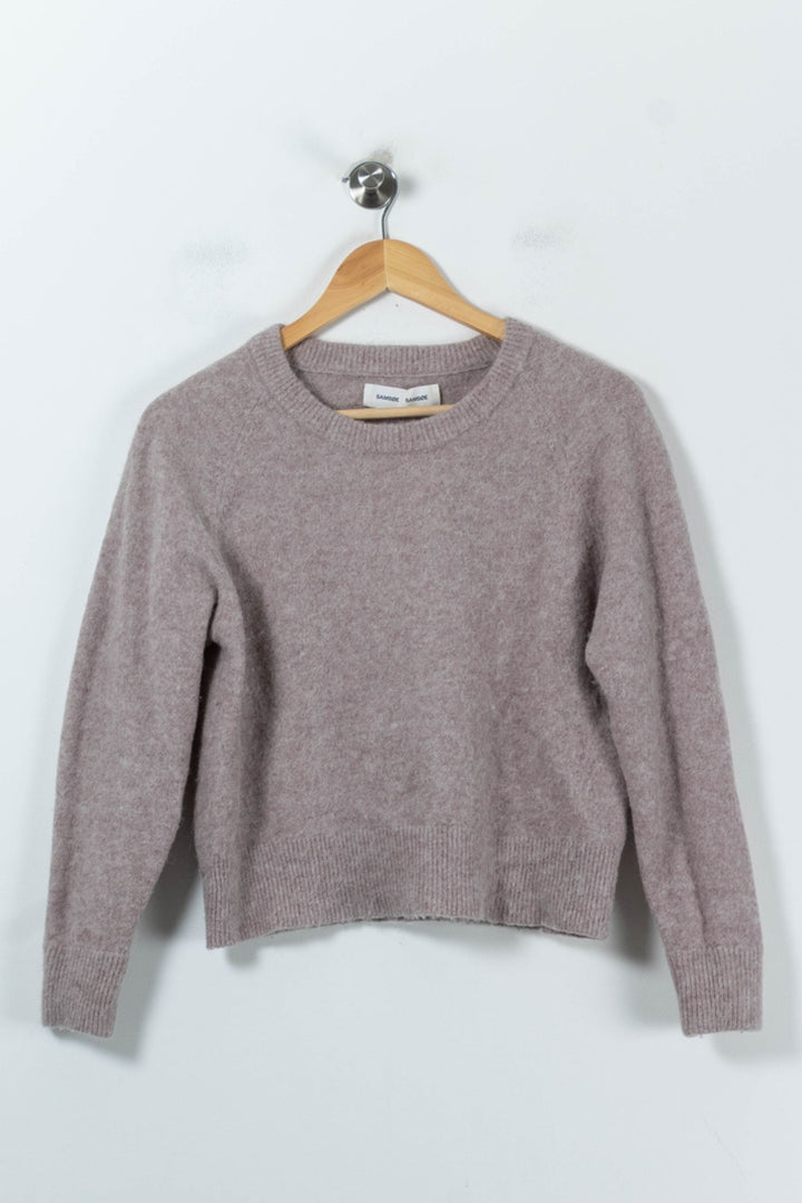 Pull Violet - Taille S/36 de la marque Samsoe Samsoe | PARAD91705 - Vendu par Paradigme - Image 2