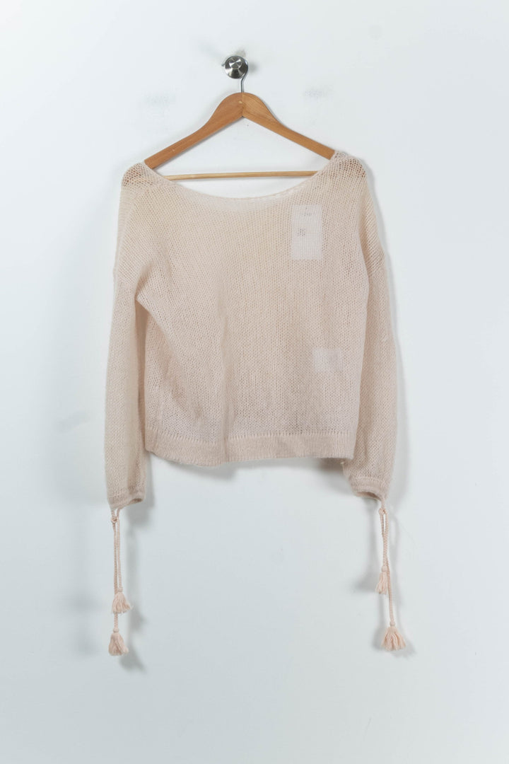 Pull Rose - Taille XS/34 de la marque Sézane | PARAD91706 - Vendu par Paradigme - Image 2