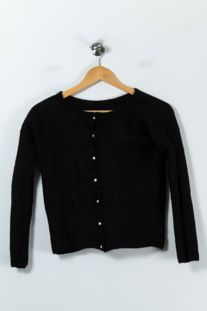 Gilet Noir - Taille XS/34 de la marque Sézane | PARAD91710 - Vendu par Paradigme - Image 4