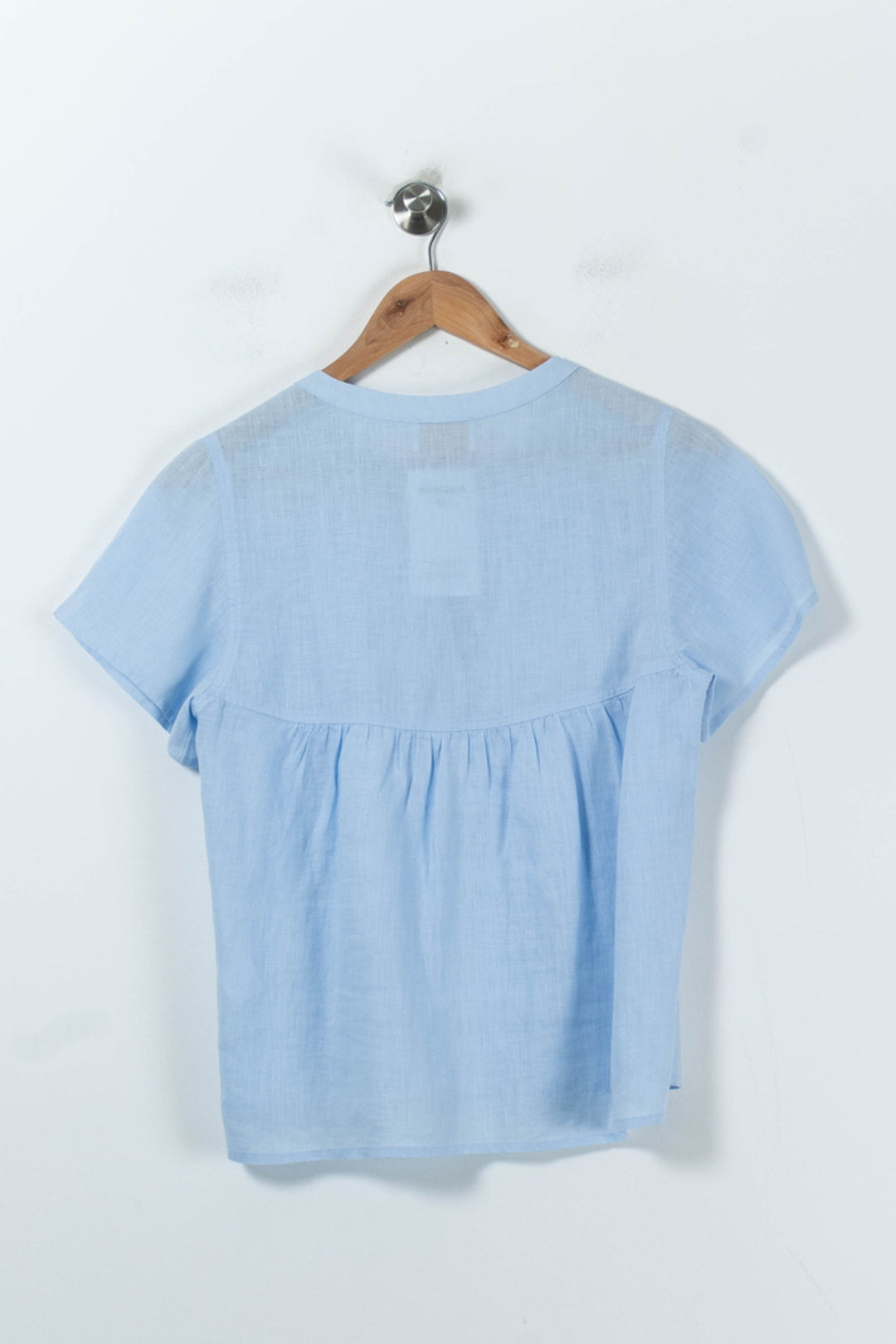 Blouse Bleue - Taille M/38 de la marque Maison Montagut | PARAD91716 - Vendu par Paradigme - Image 4