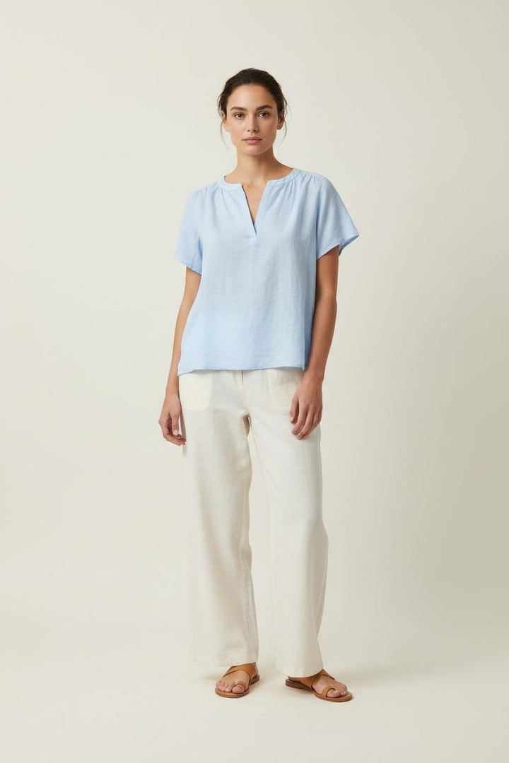Blouse Bleue - Taille M/38 de la marque Maison Montagut | PARAD91716 - Vendu par Paradigme - Image 1