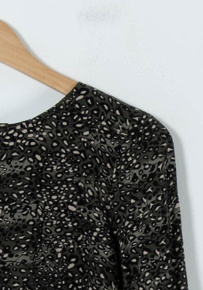Blouse Noire et Grise - Taille M/38 de la marque One Step | PARAD91719 - Vendu par Paradigme - Image 3