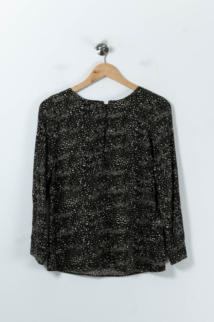 Blouse Noire et Grise - Taille M/38 de la marque One Step | PARAD91719 - Vendu par Paradigme - Image 2