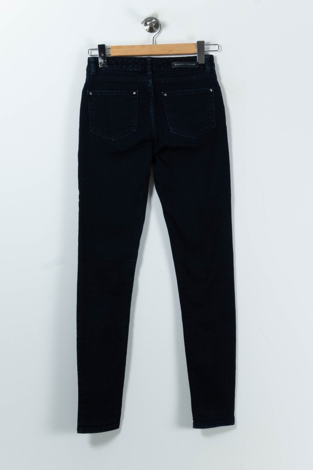 Jean Skinny Bleu - Taille S/36 de la marque Claudie Pierlot | PARAD91722 - Vendu par Paradigme - Image 4