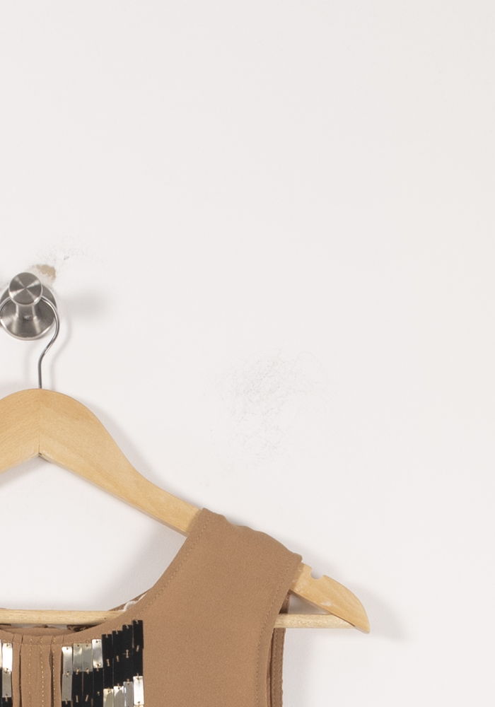 Robe Sans Manches Beige - Taille S/36 de la marque Suncoo | PARAD91724 - Vendu par Paradigme - Image 3