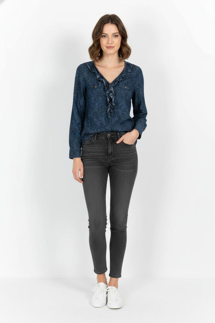 Chemise Bleu - Taille S/36 de la marque Replay | PARAD91726 - Vendu par Paradigme - Image 1