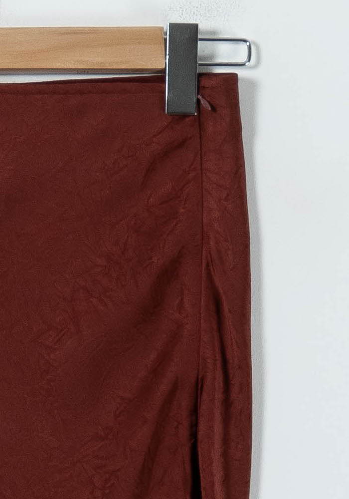 Jupe Longue Bordeaux - Taille S/36 de la marque Suncoo | PARAD91734 - Vendu par Paradigme - Image 3