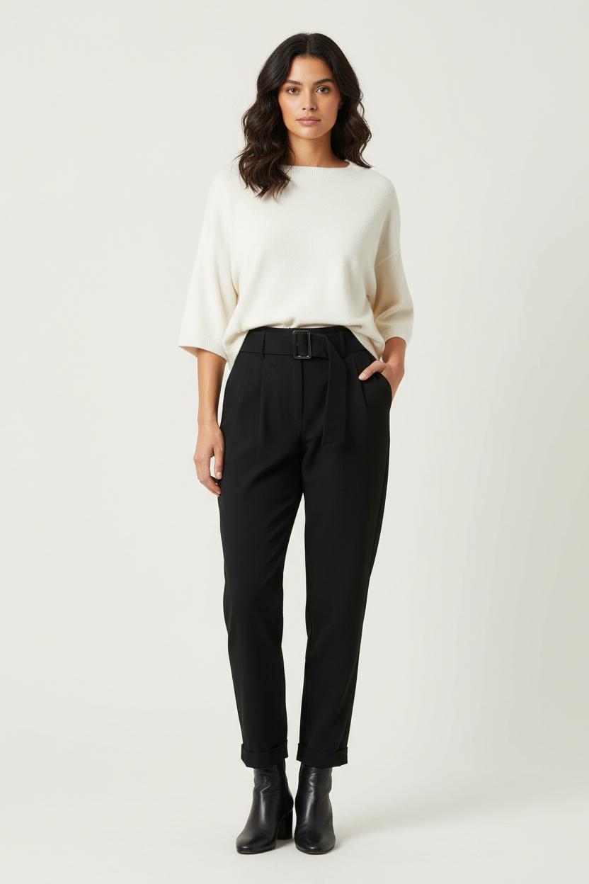 Pantalon Noir - Taille XS/34 de la marque Suncoo | PARAD91739 - Vendu par Paradigme - Image 1