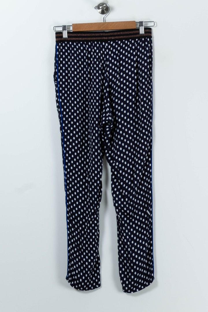 Pantalon Bleu et Blanc - Taille XS/34 de la marque Suncoo | PARAD91742 - Vendu par Paradigme - Image 4