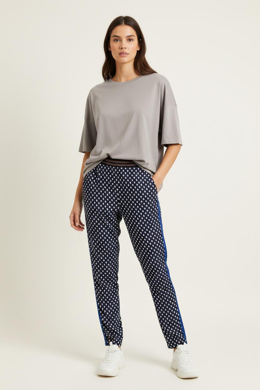 Pantalon Bleu et Blanc - Taille XS/34 de la marque Suncoo | PARAD91742 - Vendu par Paradigme - Image 1