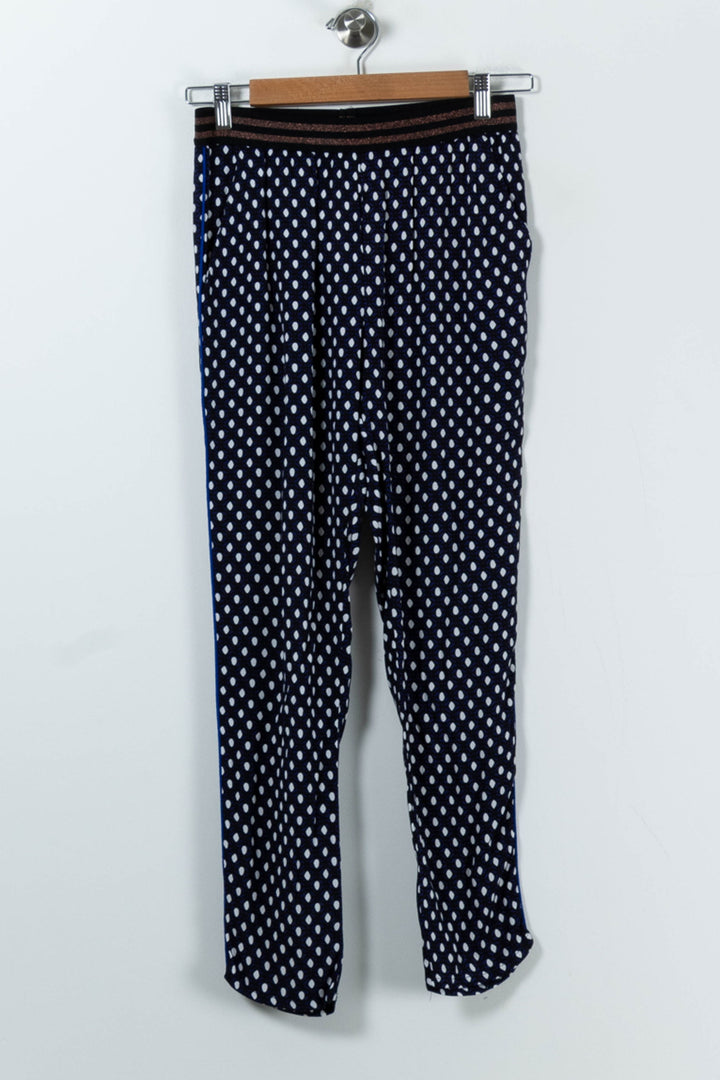 Pantalon Bleu et Blanc - Taille XS/34 de la marque Suncoo | PARAD91742 - Vendu par Paradigme - Image 2