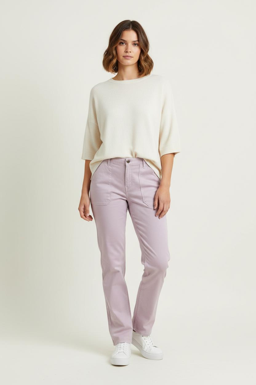 Pantalon Rose - Taille M/38 de la marque ba&sh | PARAD91744 - Vendu par Paradigme - Image 1