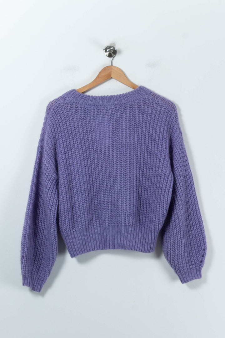Pull Violet - Taille M/38 de la marque Grace & Mila | PARAD91746 - Vendu par Paradigme - Image 4