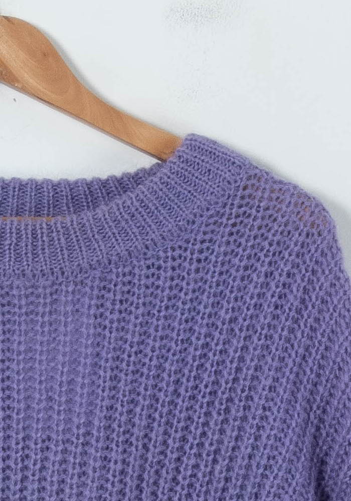 Pull Violet - Taille M/38 de la marque Grace & Mila | PARAD91746 - Vendu par Paradigme - Image 3