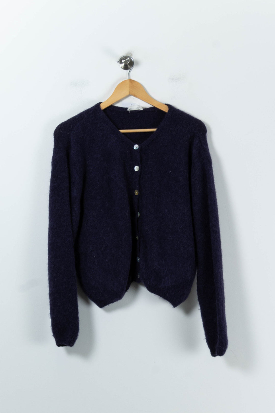 Cardigan Violet - Taille S/36 de la marque American Vintage | PARAD91748 - Vendu par Paradigme - Image 2