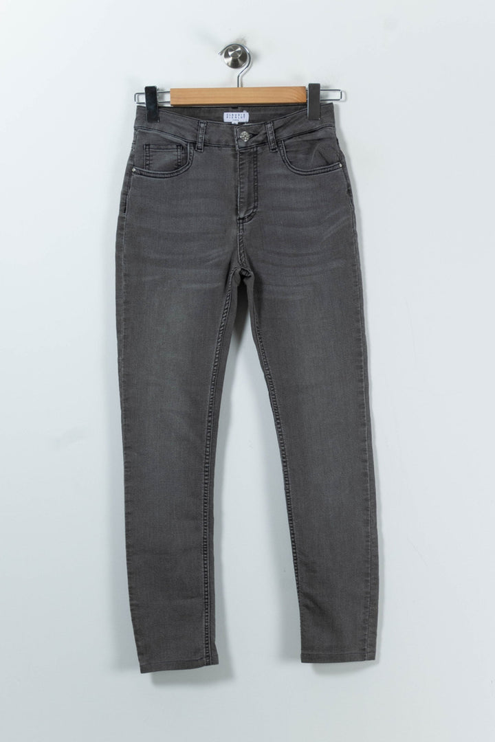 Jean Gris - Taille S/36 de la marque Claudie Pierlot | PARAD91753 - Vendu par Paradigme - Image 2
