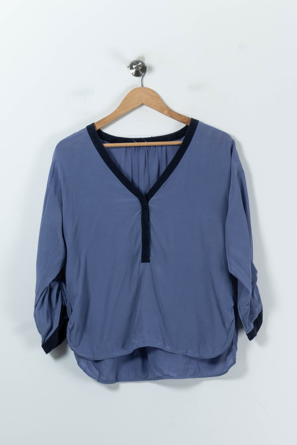 Blouse Violet et Noir - Taille S/36 de la marque Kookai | PARAD91758 - Vendu par Paradigme - Image 2