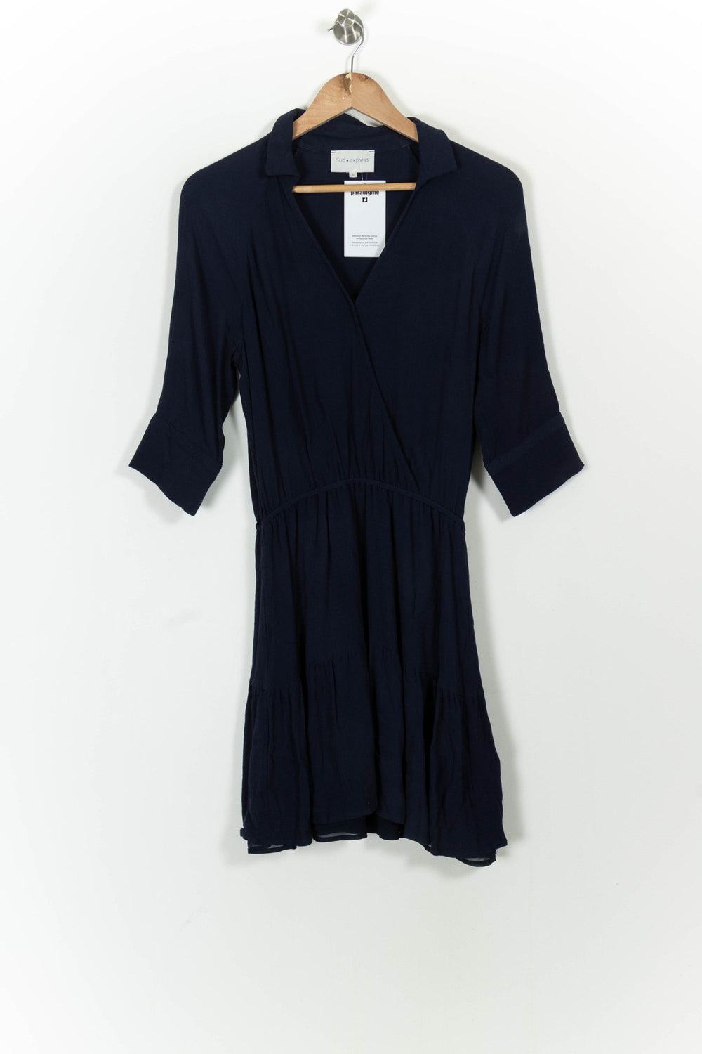 Robe Portefeuille Bleue - Taille S/36 de la marque Sud express | PARAD91767 - Vendu par Paradigme - Image 2