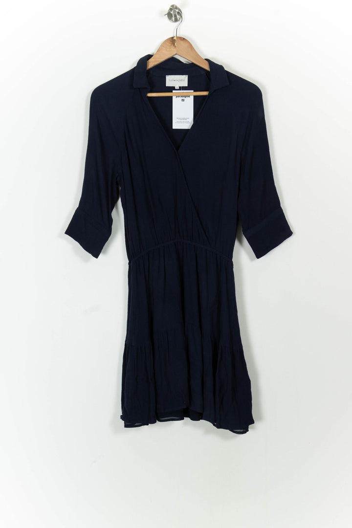 Robe Portefeuille Bleue - Taille S/36 de la marque Sud express | PARAD91767 - Vendu par Paradigme - Image 2