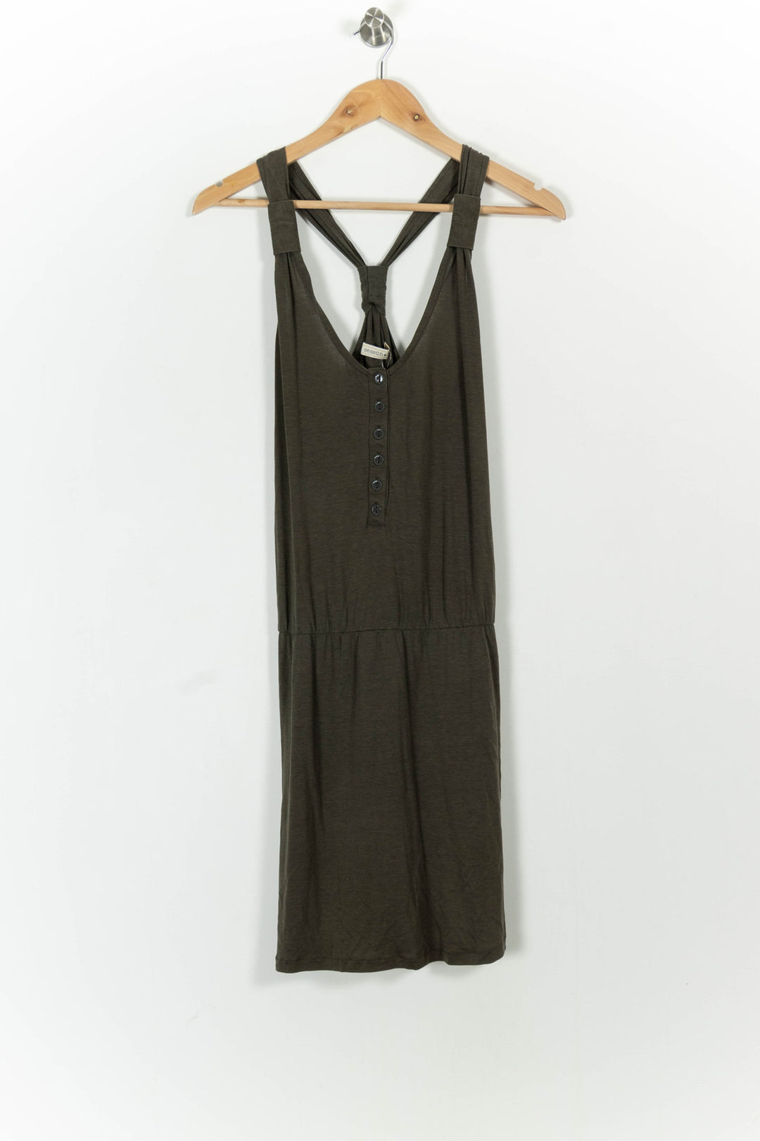Robe Débardeur Verte - Taille M/38 de la marque Sessùn | PARAD91769 - Vendu par Paradigme - Image 2