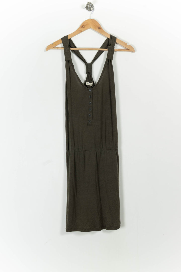 Robe Débardeur Verte - Taille M/38 de la marque Sessùn | PARAD91769 - Vendu par Paradigme - Image 2