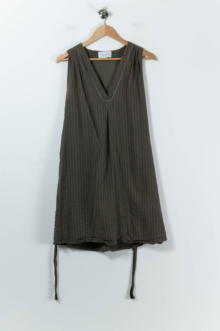 Robe Courte Verte - Taille M/38 de la marque Sud express | PARAD91770 - Vendu par Paradigme - Image 2