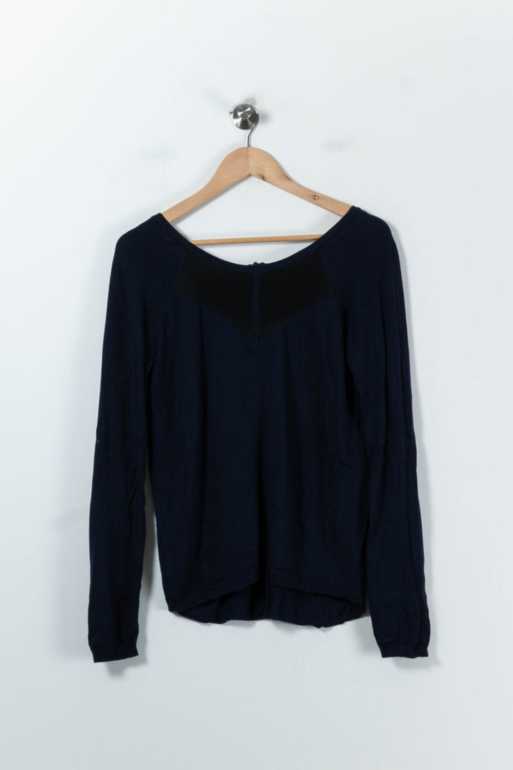 Top Bleu - Taille M/38 de la marque Kookai | PARAD91772 - Vendu par Paradigme - Image 2