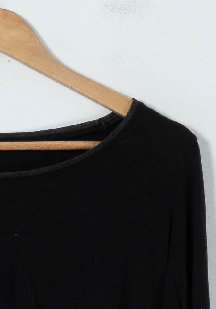 Tee-shirt Manches Longues Noir - Taille M/38 de la marque Kookai | PARAD91775 - Vendu par Paradigme - Image 3