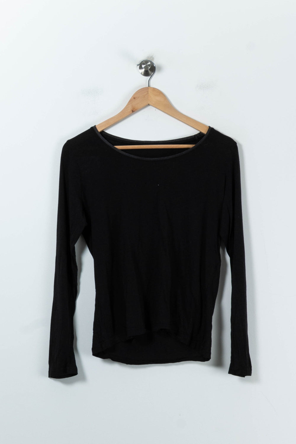 Tee-shirt Manches Longues Noir - Taille M/38 de la marque Kookai | PARAD91775 - Vendu par Paradigme - Image 2