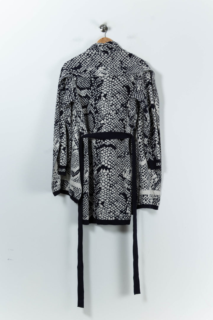 Robe Pull Noir et Blanc - Taille XXS/32 de la marque Liu Jo | PARAD91778 - Vendu par Paradigme - Image 4
