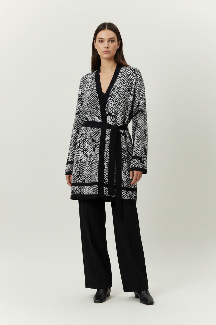Robe Pull Noir et Blanc - Taille XXS/32 de la marque Liu Jo | PARAD91778 - Vendu par Paradigme - Image 1