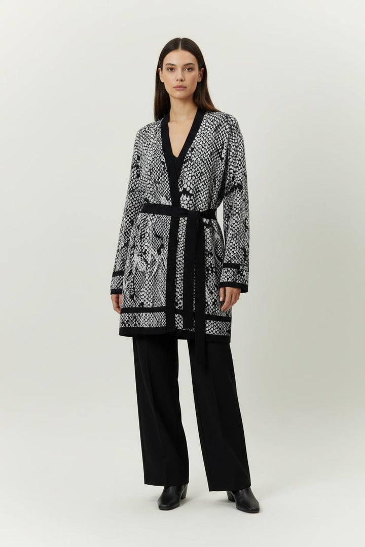 Robe Pull Noir et Blanc - Taille XXS/32 de la marque Liu Jo | PARAD91778 - Vendu par Paradigme - Image 1