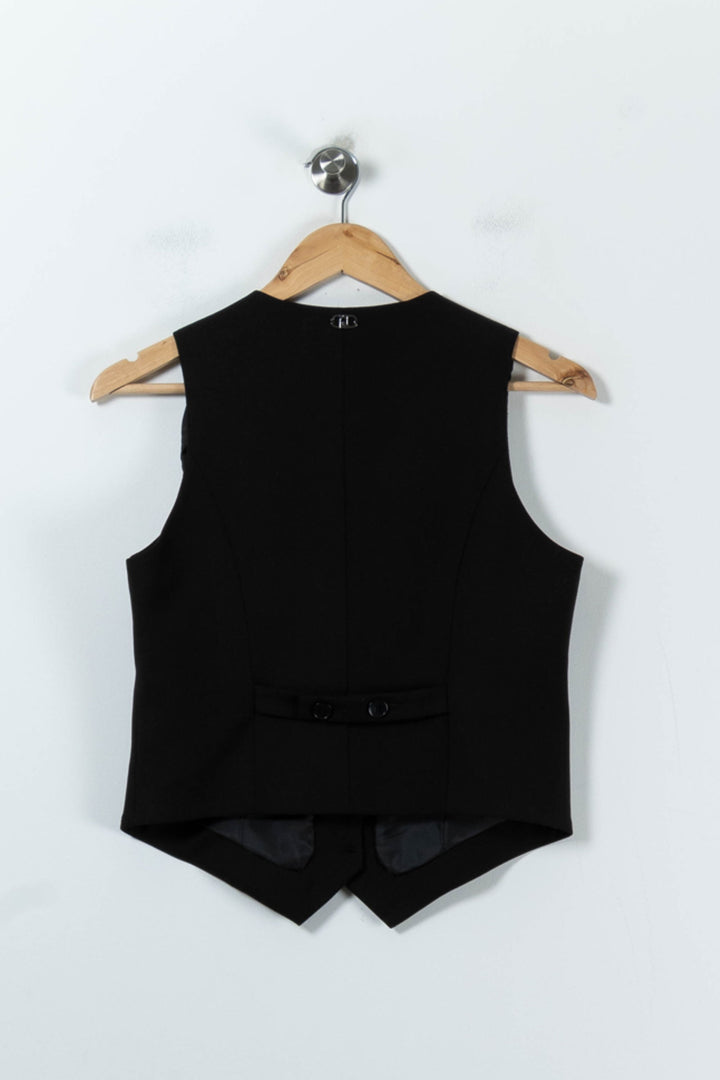 Gilet Noir - Taille L/40 de la marque Liu Jo | PARAD91779 - Vendu par Paradigme - Image 4