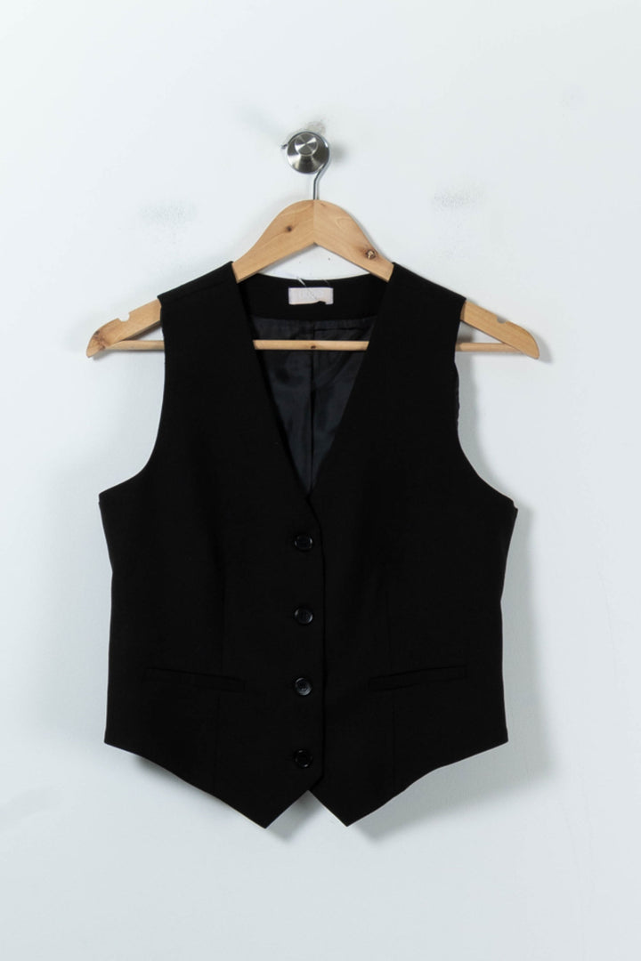 Gilet Noir - Taille L/40 de la marque Liu Jo | PARAD91779 - Vendu par Paradigme - Image 2