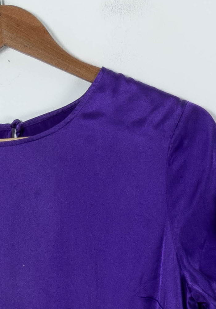 Blouse Violette - Taille L/40 de la marque Weill | PARAD91782 - Vendu par Paradigme - Image 3