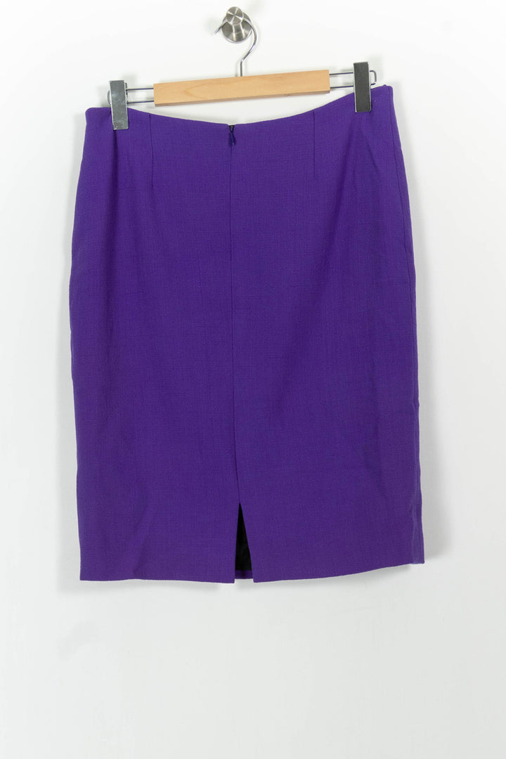 Jupe Droite Violette - Taille XXL/44 de la marque Weill | PARAD91783 - Vendu par Paradigme - Image 4