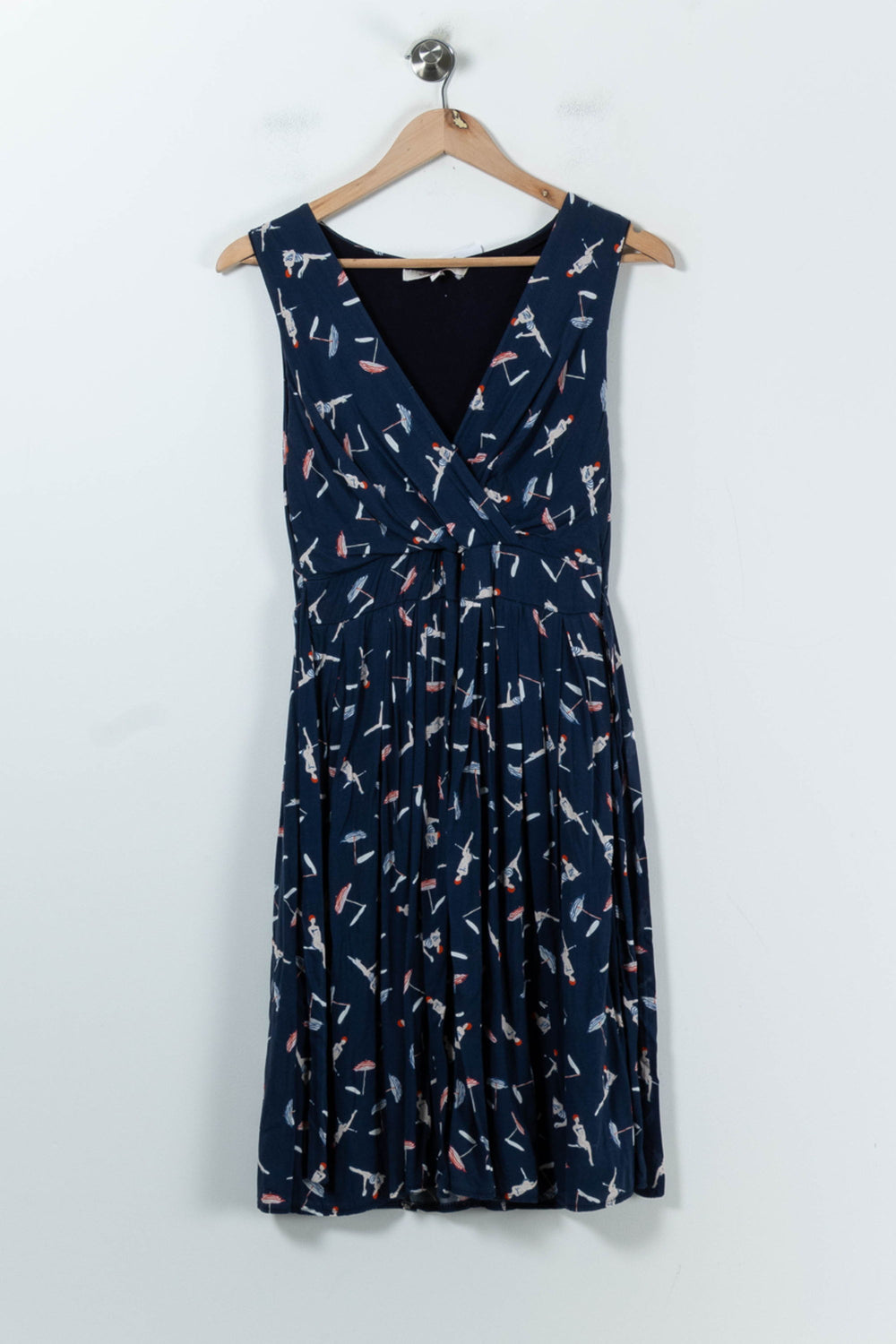 Robe Bleu imprimée - Taille S/36 de la marque La Fée Maraboutée | PARAD91788 - Vendu par Paradigme - Image 2