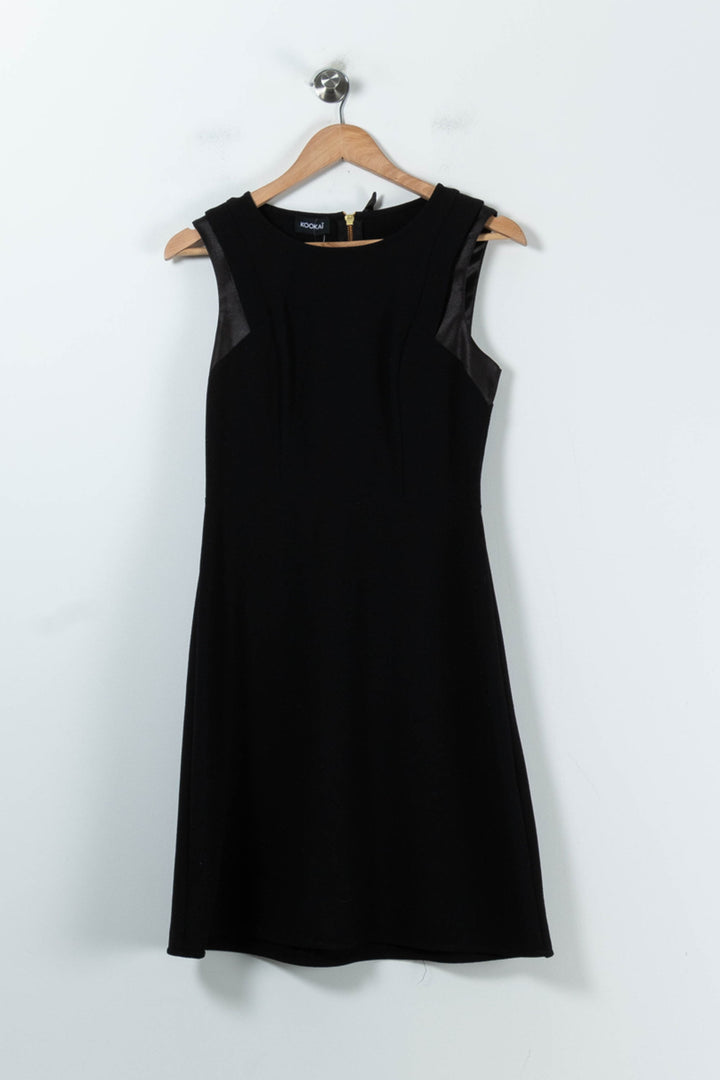 Robe Sans Manches Noire - Taille S/36 de la marque Kookai | PARAD91790 - Vendu par Paradigme - Image 2