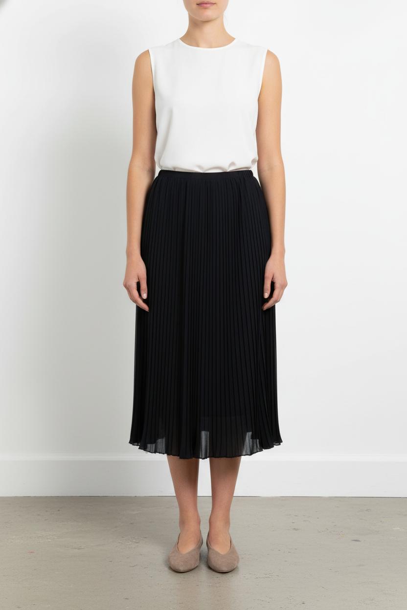 Jupe Plissée Bleue - Taille XXL/44 de la marque Weill | PARAD91793 - Vendu par Paradigme - Image 1