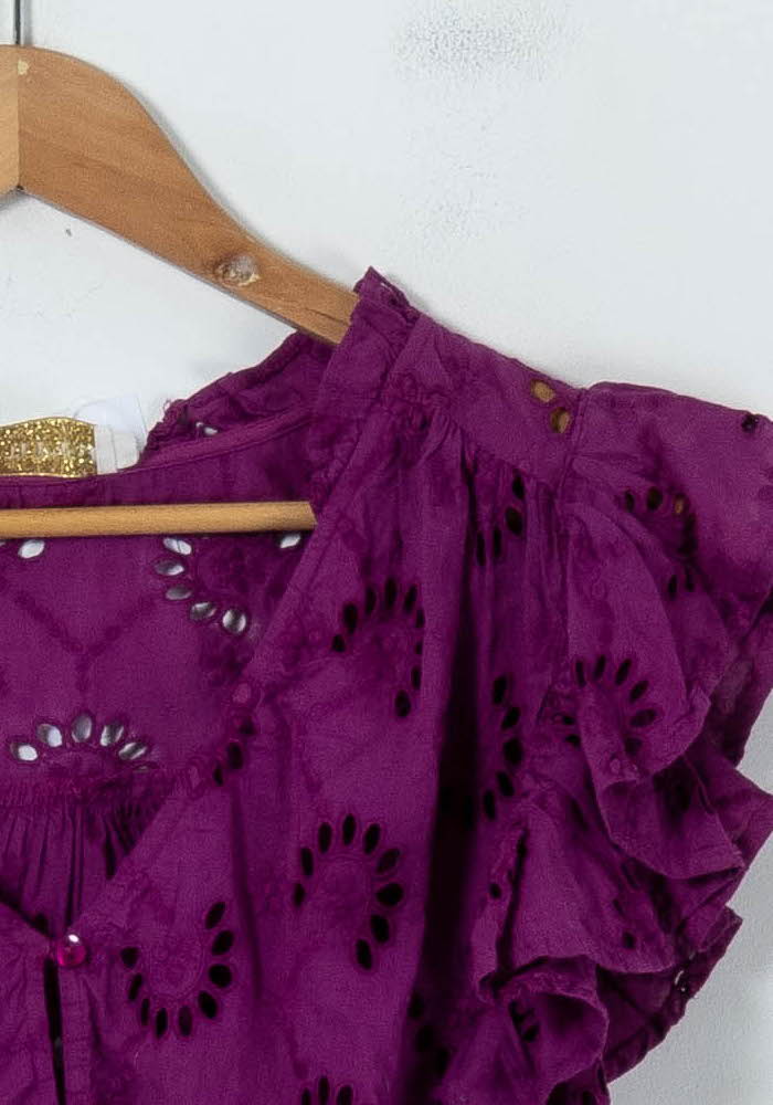 Blouse Violette - Taille M/38 de la marque La Petite Etoile | PARAD91797 - Vendu par Paradigme - Image 3